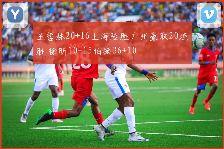 王哲林20+16上海险胜广州豪取20连胜 徐昕10+15伯顿36+10