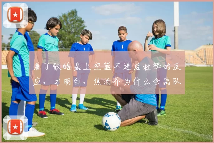 看了张皓嘉上空篮不进后杜锋的反应，才明白，焦泊乔为什么会离队